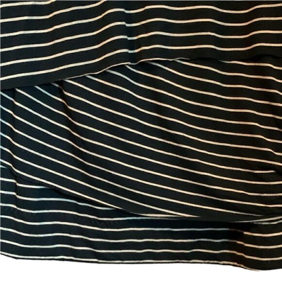 NWT! AB Studio stripped tiered dress - Picture 5 of 9